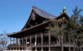 嚴島神社 末社豊国神社（千畳閣）屋根替え工事