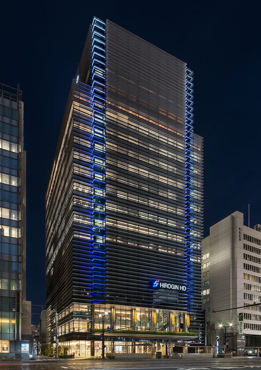 広島銀行新本店ビル |増岡組